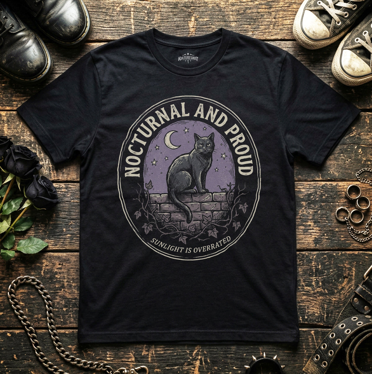 Nocturnal & Proud T-Shirt