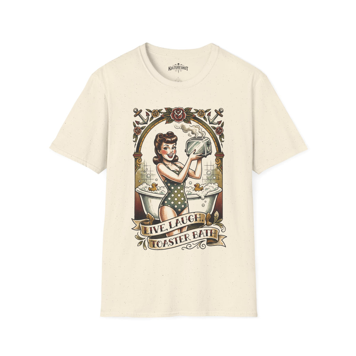 Live, Laugh, Toaster Bath! T-Shirt